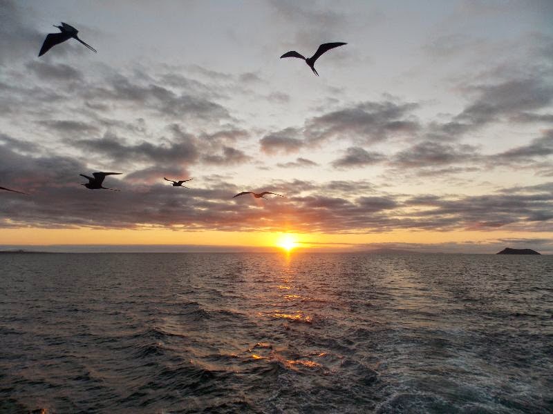 Galapagos Sonnenuntergang