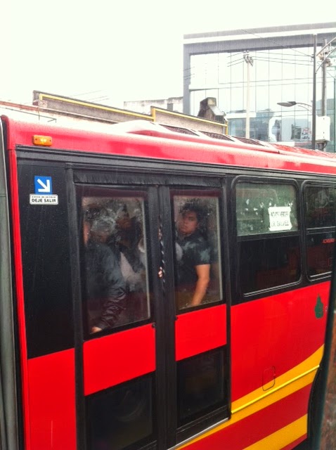 Metrobus in der Stoss- und Draengelzeit