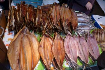 Fischmarkt in Irkusk